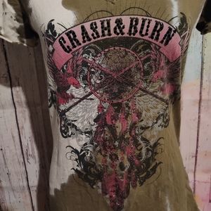 Crash & burn shirt